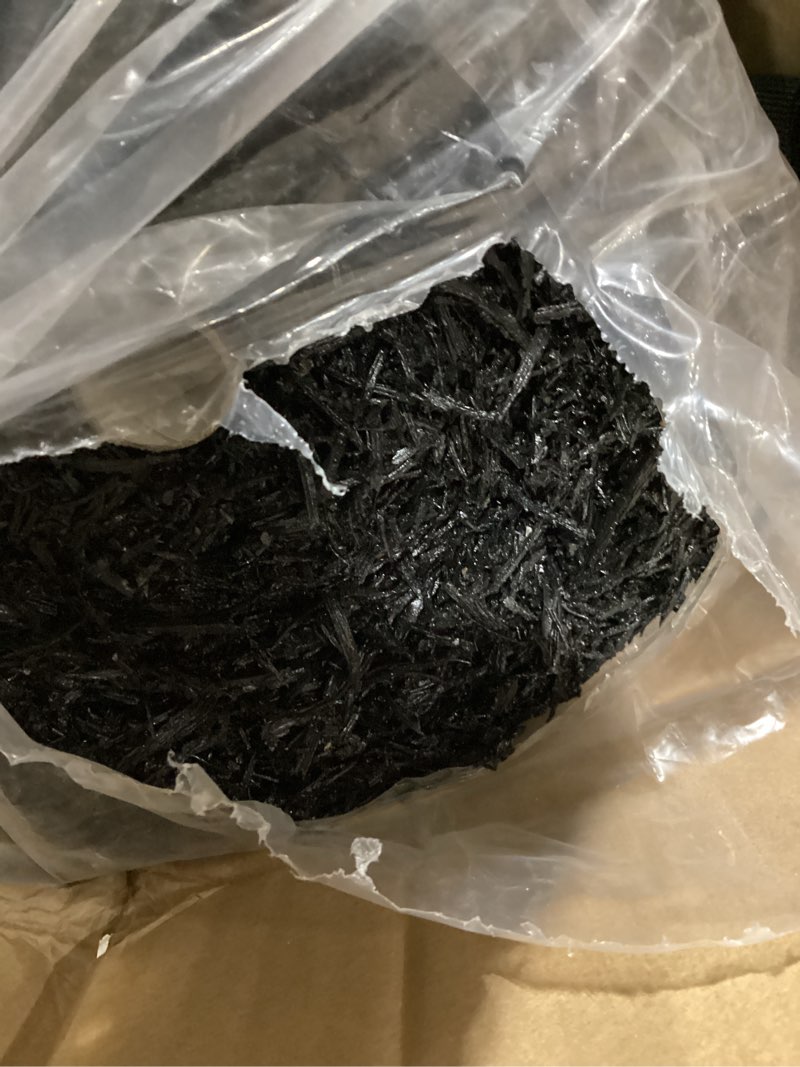 Condition photo showing Good Condition for vevor rubber mulch mat roll, 96 x 22 in recycled rubber mulch mat, 0.5 thick cuttable, reduced weed growth, natural-looking weed barrier mat, permanent walkway pathway for landscaping 96 x 24 in 1