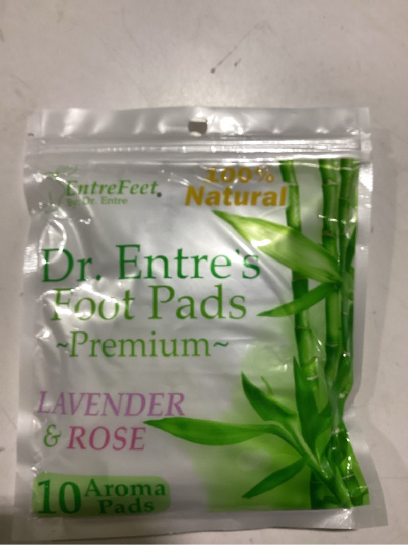 Condition photo showing New/Like New for Dr. Entre's Foot Pads: Premium Natural Lavender & Rose Foot Patches | 10 Pack