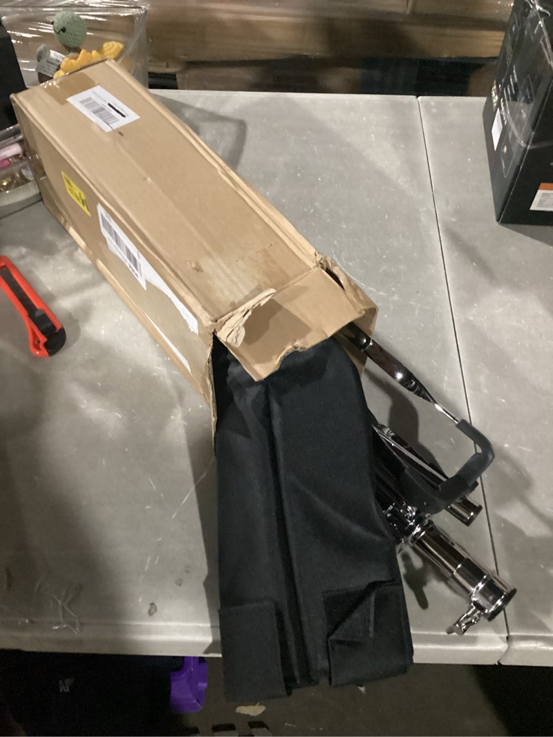 Condition photo showing Good Condition for Youeon Snare Drum Stand with Drum Sticks Holder, Double Braced Tripod Snare Stand Fit for 10 to 14 Inch Snare Drum, Drum Pad, Adjustable Height 14.5 to 23 Inches for Drum Beginners, Lightweight