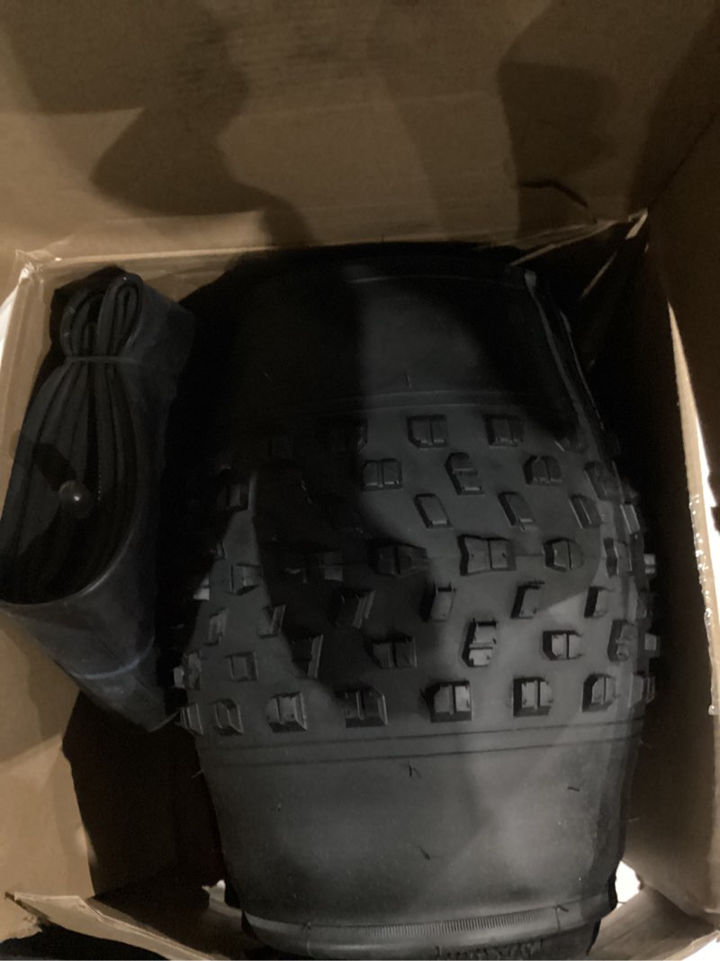 Condition photo showing Good Condition for OUXI 20x4.0 Fat Tire Tube, Puncture Resistant Folding MTB Replacement Tire, 20x4.0 Fat Tyre for MTB and Ebikes, All-Terrain Directional Tread Bicycle Tires and Tubes 1 Tire and 1 Tube