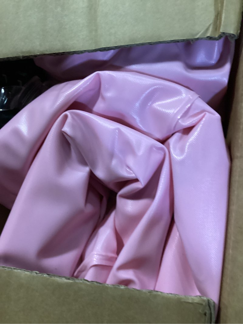 Condition photo showing Good Condition for ivosa inflatable bbl chair after surgery with ottoman, portable bbl sofa bed with hole for sleeping & post surgery recovery, blow up lounger for butt support (pink)