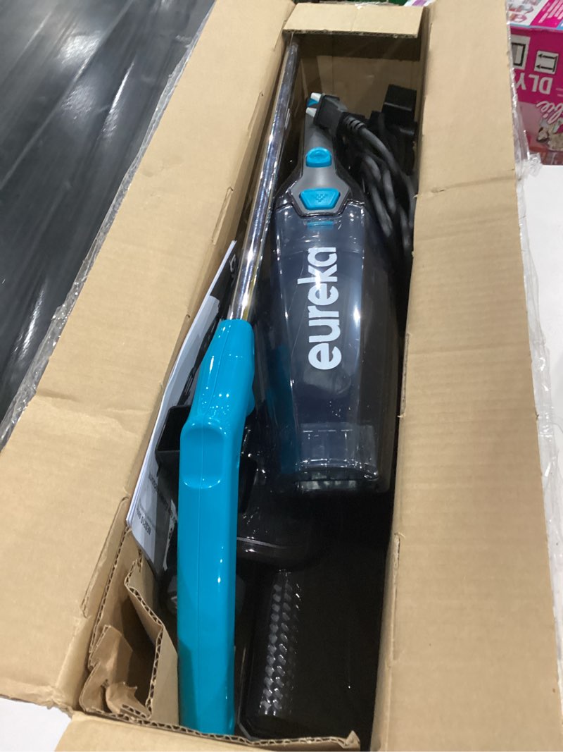 Condition photo showing As Is for Eureka NES215A Blaze 3-in-1 Swivel Handheld & Stick Vacuum Cleaner, Blue