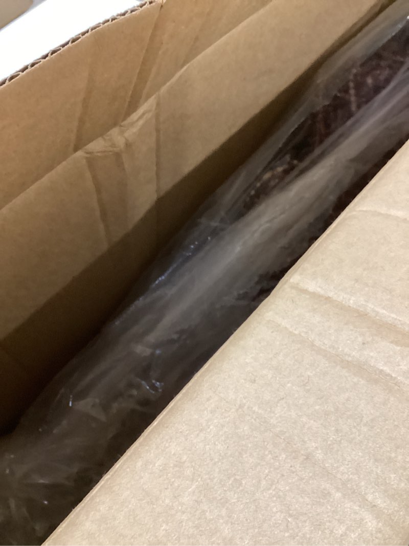 Condition photo showing As Is for BECHAEO Beaded Curtain for Doorway Acrylic Door Beads Hanging Room Divider Boho Rustic Home Shop Window Decor, Caramel Marble 35.5" x 78" 35.5"W x 78"L (Pack of 1)