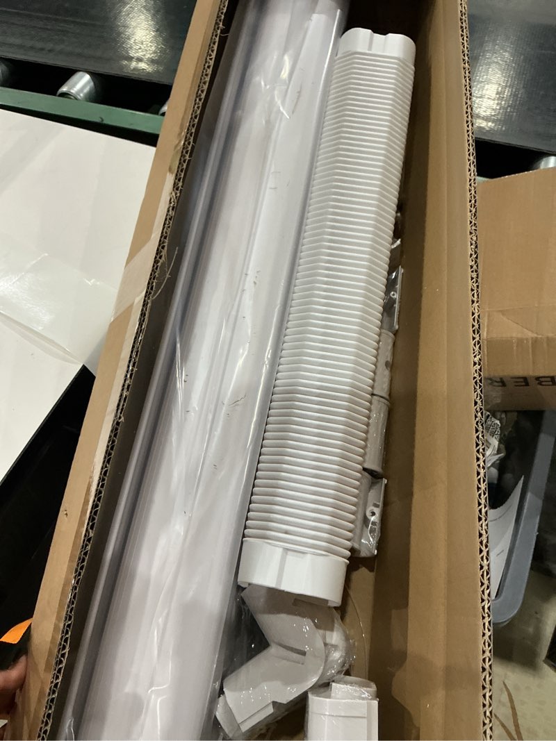 Condition photo showing As Is for 3'' 22.5ft mini split line set cover kit for minisplit ductless linset air conditioners and heat pumps, central ac decorative upgraded uv-proof strong & durability pvc pipe
