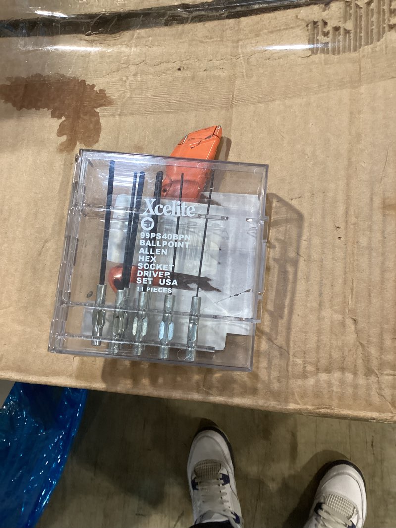 Weller Xcelite 11 Pieces Ballpoint Allen® Hex Socket Type Screwdriver Set - Inch Sizes | 99PS40BPN