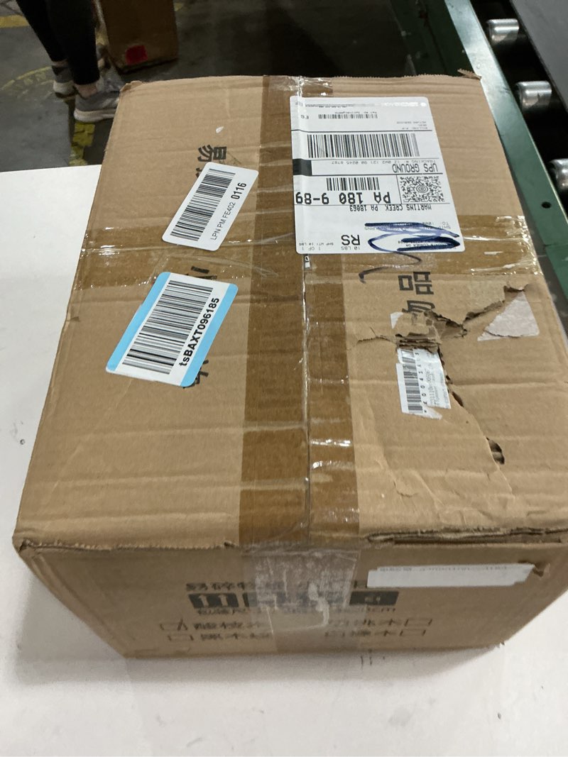 Condition photo showing New/Like New for MECCANIXITY Wood Speaker Stands, 2 Pack 5.9 Inch (15cm) Universal Speaker Stand Hollowed Stands Enhanced Audio Listening for Home Theaters Cinema