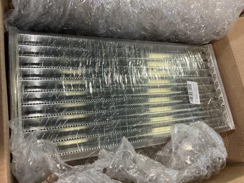 Condition photo showing Good Condition for dcyourhome stainless steel emitter plates replacement for charbroil commercial tru-infrared 463241013 463268008 463247009 463246909 463243911 463241313 463241314 463247109 466241313 grill parts,3-pack 18 7/16"l × 8 7/8"w