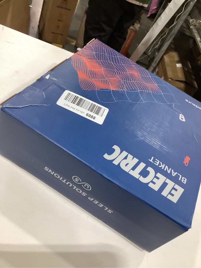 Condition photo showing New/Like New for Bedsure Heated Blanket Throw Blanket - Fast Heating Electric Blanket, Soft Flannel Heated Throw with 4 Time Settings, 6 Heating Settings, Warm Gifts for Grandma Grandpa (50x60 inches, Taupe) 06 - Taupe Throw