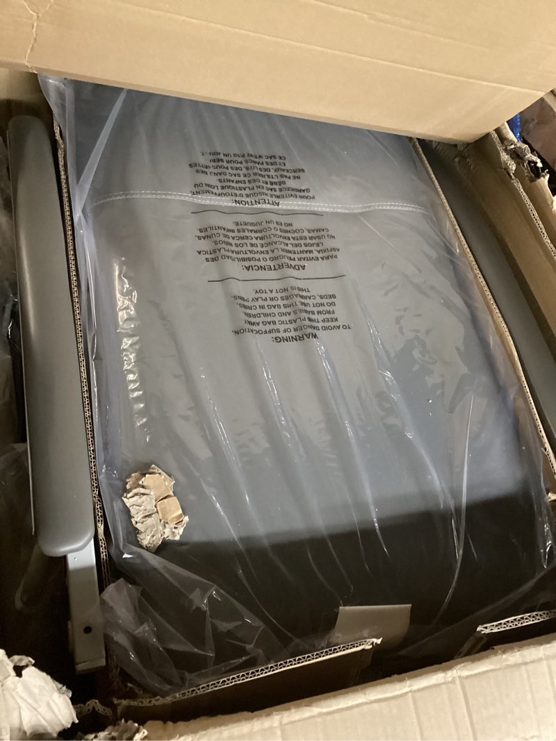 Condition photo showing Good Condition for 3 Position Geri Chair - Charcoal Medical Recliner Chairs for Elderly with Meal Tray for Home and Hospital - 250 Pound Weight Capacity - Reclining Medical Chair for TV, Relaxation, Food Standard Charcoal