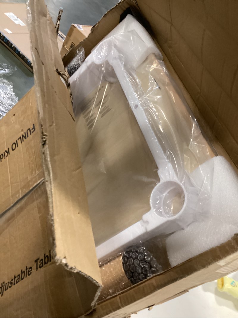 Condition photo showing Good Condition for FUNLIO 23.6in*47.2in Adjustable Kids Table, 3-Level Height for Ages 3-8, Easy to Wipe Arts & Crafts Toddler Table for Classrooms/Daycares/Homes, CPC & CE Approved - Natural 23.6in*47.2in Natural Rectangular