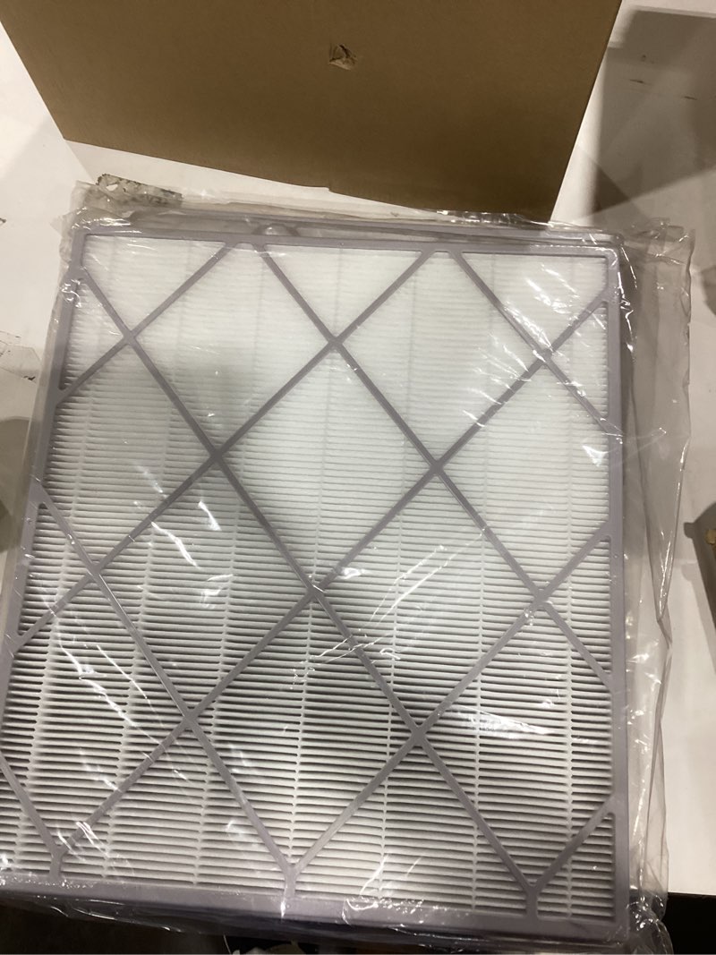 Condition photo showing New/Like New for Filterbuy 20x25x4 Air Filter MERV 8 Essential Dust & Allergy Defense (2-Pack), Electrostatic Pleated HVAC AC Furnace Filters Replacement, Made in USA (Actual Size: 19.50 x 24.50 x 3.63)