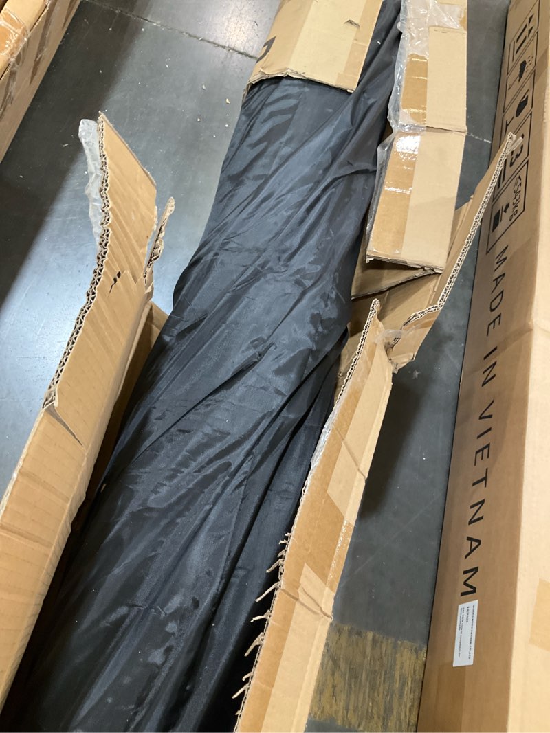 Condition photo showing Good Condition for gorilla mats extra large exercise mat – 9'x6', 12'x6', 15'x6' (1/4" thick) – ultra durable workout mat for home gym flooring – non-slip, flat fitness, yoga & weight lifting floor mat gorilla black mat with gray towel, 2 storage straps and carry bag 9' x 6' x 1/4"