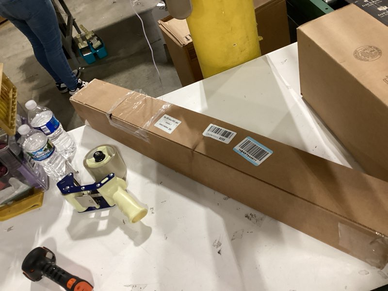 Condition photo showing New/Like New for Kigley Solid Red Oak Interior Threshold Wood Overlap Threshold Transition Doorways Reducer Threshold, 4 Inches Wide, 36 Inches Long