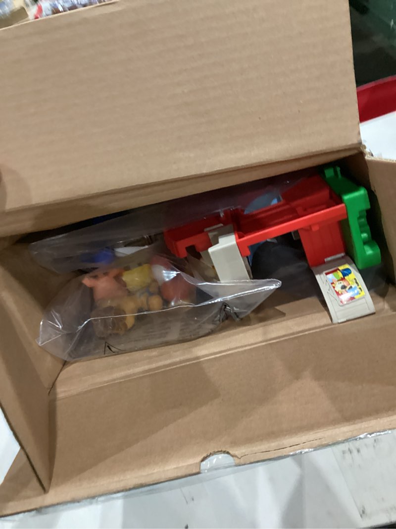 Condition photo showing New/Like New for Fisher-Price Little People Toddler Learning Toy Caring for Animals Farm Playset with Smart Stages for Pretend Play Kids Ages 1+ years (Amazon Exclusive)