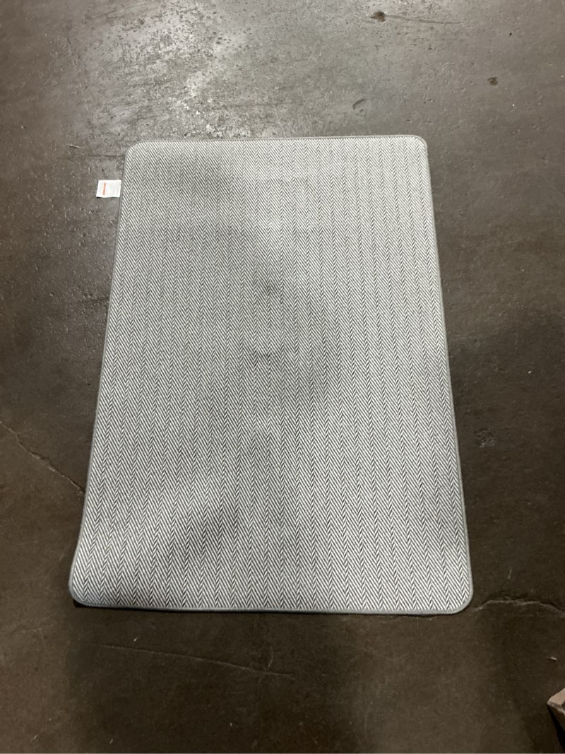 Condition photo showing As Is for erin gates by momeni ledgebrook washington ivory hand woven polyester area rug