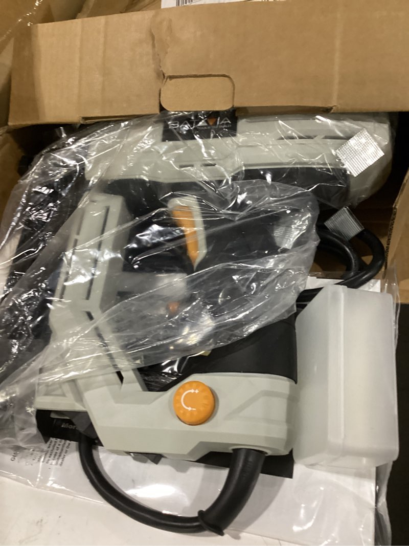 Condition photo showing Good Condition for electric nail gun, batavia 2-in-1 staple gun brad nailer 18 gauge for heavy duty, 120v stapler gun for upholstery, carpentry, diy, 1/4'' narrow crown staples 200pcs and nails 800pcs included