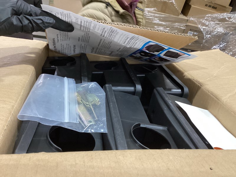 Condition photo showing Good Condition for 12 Pack Key–Required Rat Bait Stations & Mouse Bait Stations – 6 Large & 6 Compact, Lockable Weather–Resistant Plastic for Indoor & Outdoor – Keeps Children & Pets Safe