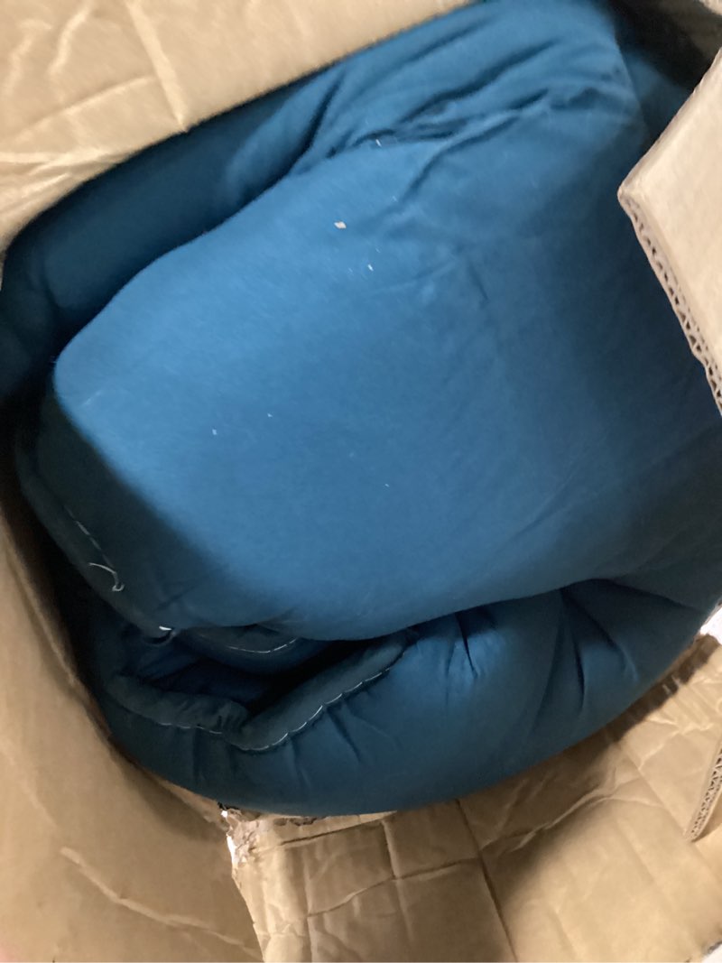 Condition photo showing As Is for MAXYOYO Japanese Floor Mattress Futon Mattress, Thicken Sleeping Pad Foldable Roll Up Floor Futon fo