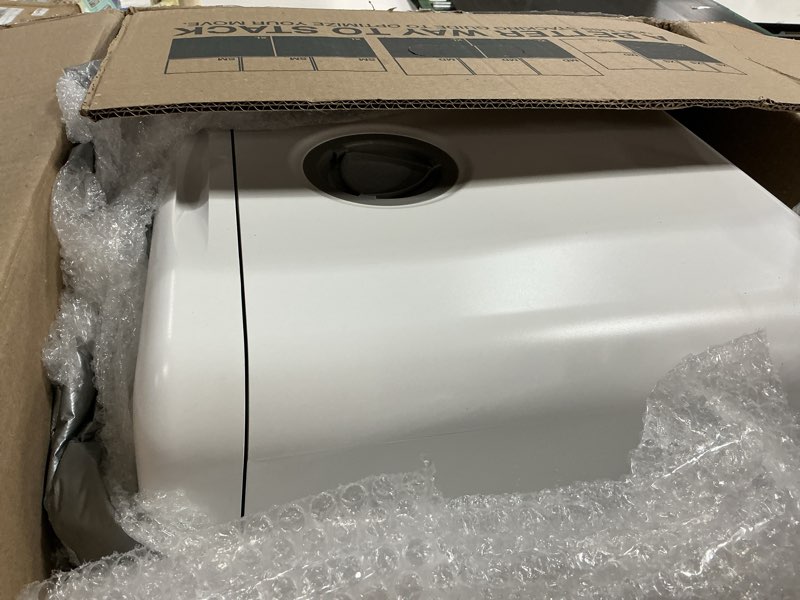 Condition photo showing As Is for countertop dishwasher, mini dishwasher with faucet & manual water tank(5l) modes water inlet, compact with more space inside,6 programs ideal for rv & apartments, no hookup needed invisual, faucet & self-priming water modes