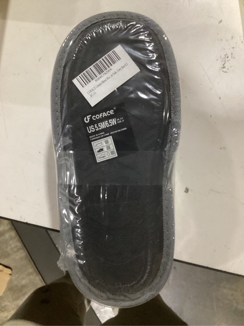 COFACE Womens House Slippers Ladies Memory Foam Warm Fuzzy Scuff Slipper Slip On Lightweight Felt Be