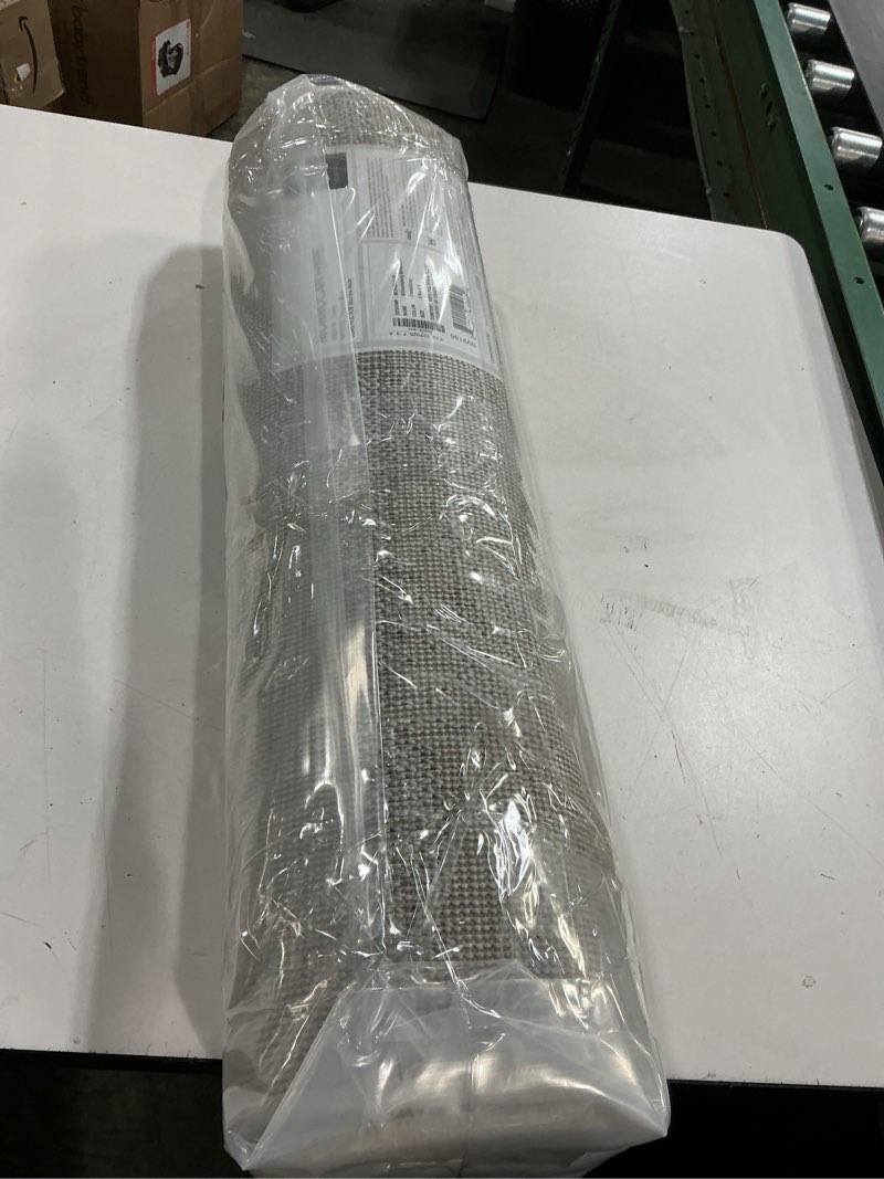 Condition photo showing New/Like New for JONATHAN Y Williamsburg Minimalist Stripe Cream/Gray Runner Rug, 2x8, Contemporary, Modern, Easy-Cleaning for Living Room, Bedroom, Kitchen, Pet Friendly, Non-Shedding (MOH201A-28) Cream/Gray 2' x 8' (Runner)