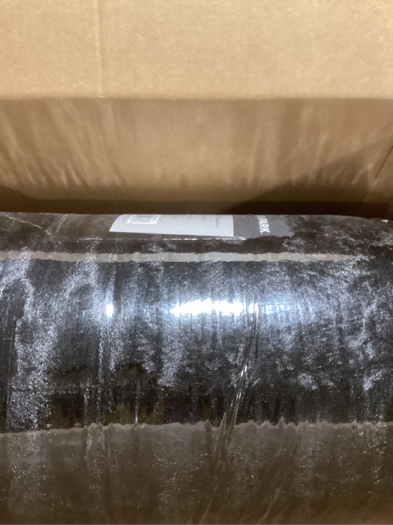 Condition photo showing New/Like New for Madison Park Faux Fur Reversible Comforter Set, Down Alternative Filling, Modern Quilted Bedding with Matching Shams, King/California King, Black Black King/California King