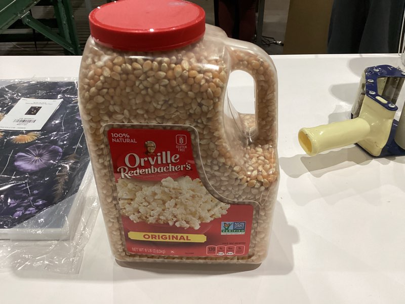 Condition photo showing New/Like New for Orville Redenbacher's Original Gourmet Popping Corn Kernels, 8 lb.