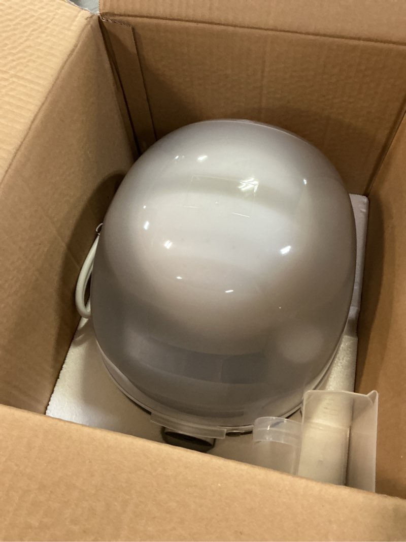 Condition photo showing Good Condition for automatic cap cleaner, all in one hat care machine steam cleaning & ironing and drying for bucket hat baseball cap,bucket hats, felt hats, restore misshapen (white, large) white large