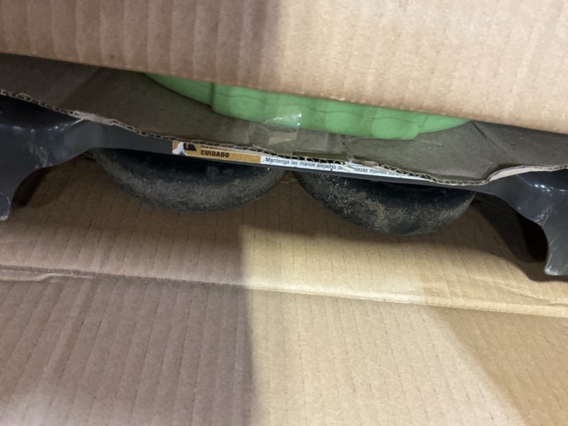 Condition photo showing As Is for COSCO Shifter Multi-Position Folding Hand Truck and Cart, 300 lb. Weight Capacity, Green, 12222PBG1E