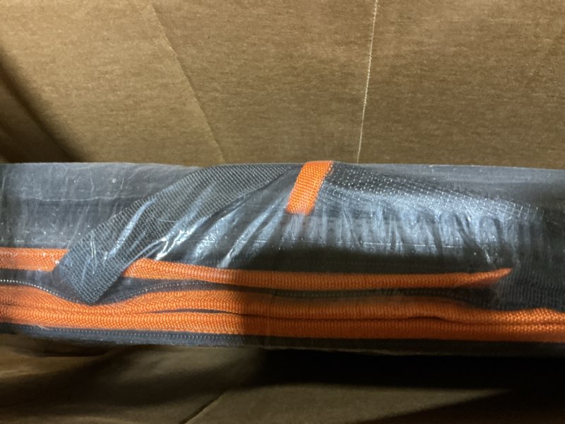 Condition photo showing Good Condition for 6-in-1 Leather Dog BackSeat Extender, Hard Bottom 40/60 Split Waterproof Car Back/Front Seat Cover, Rear Hammock Carseat Protector, Large Size Pet Mat for SUV/Truck/Cargo, Vehicle Bed Travel Accessory