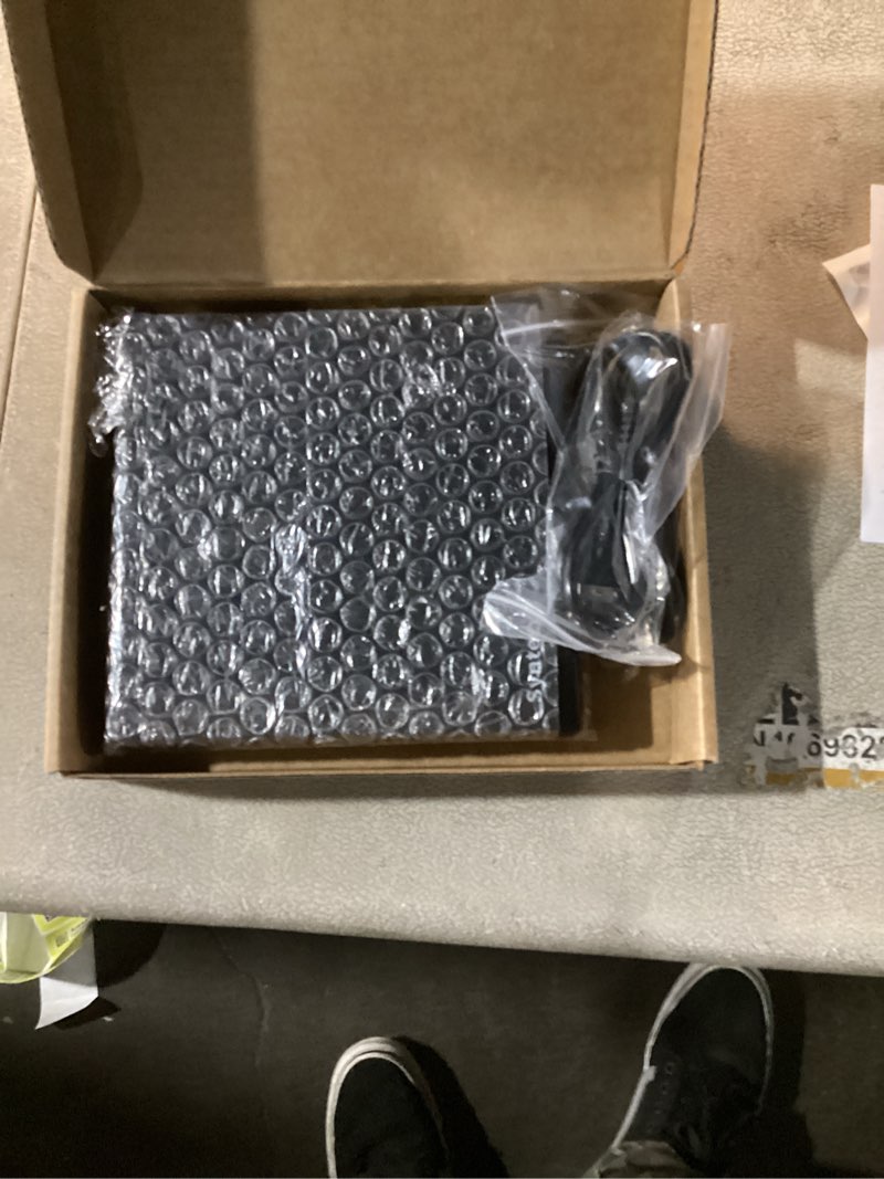 Condition photo showing Good Condition for External CD DVD Drive USB and Type-C, Portable Slim CD/DVD +/-RW Burner Reader Writer Player for Laptop Desktop PC MacBook Mac Windows Linux OS Apple Brushed Black (Matte Black-2)