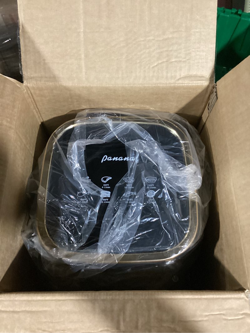 Condition photo showing Good Condition for Panana Air Fryer, 8QT Large Capacity Air Fryer, Oilless Healty Cooker Airfryer Oven with 8 Presets, 1500W Air Fryers for Quick Meal, Home Use C-NEW