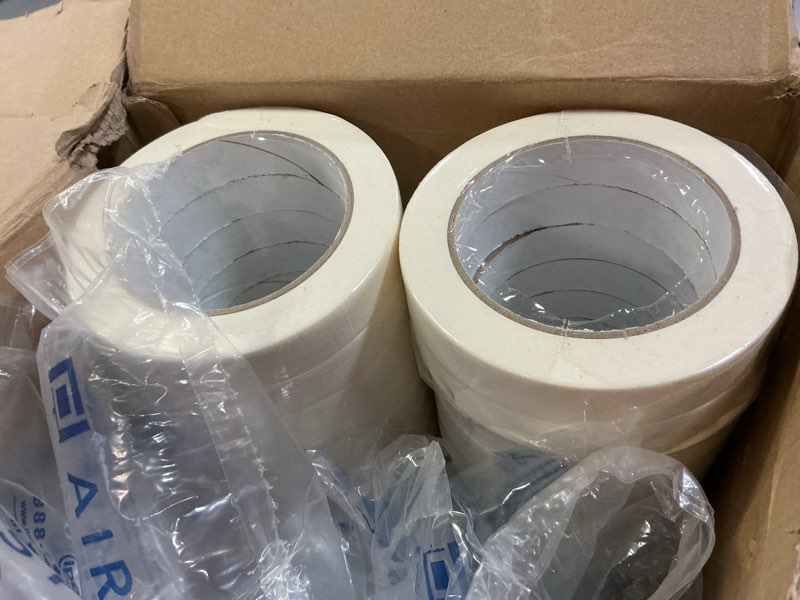 Condition photo showing Good Condition for Masking Tape Bulk General Purpose Masking Painting Tape 55 Yards for Painting Home Office School Stationery Arts Crafts Basic Use, Easy Removal(72 Rolls,0.8 Inch) 72 0.8 Inch