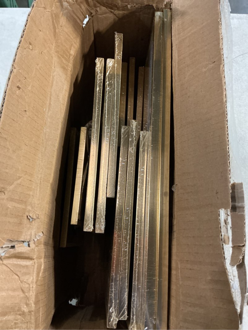 Condition photo showing New/Like New for giftgarden 14 pack gold picture frames set, 2pcs 11x14 matted for 8x10, 6pcs 8x10 matted for 5x7, 6pcs 5x7 matted for 4x6, gallery frame collage for wall or tabletop display gold 14 piece