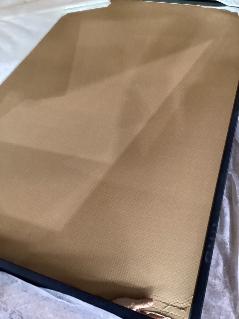 Condition photo showing New/Like New for Arcus Home Arched Black Mirror 30 x 40 Inch Bathroom Mirror with Powder Coated Iron Frame, Mirrors for Wall,Bedroom, Vanity, Living Room, for Modern Minimalist Farmhouse Home Decor