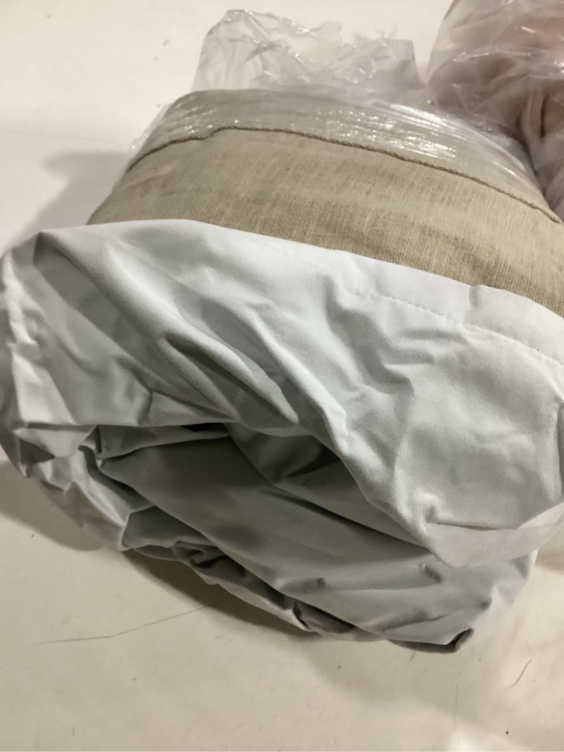 Condition photo showing Good Condition for european linen room darkening curtain - single panel