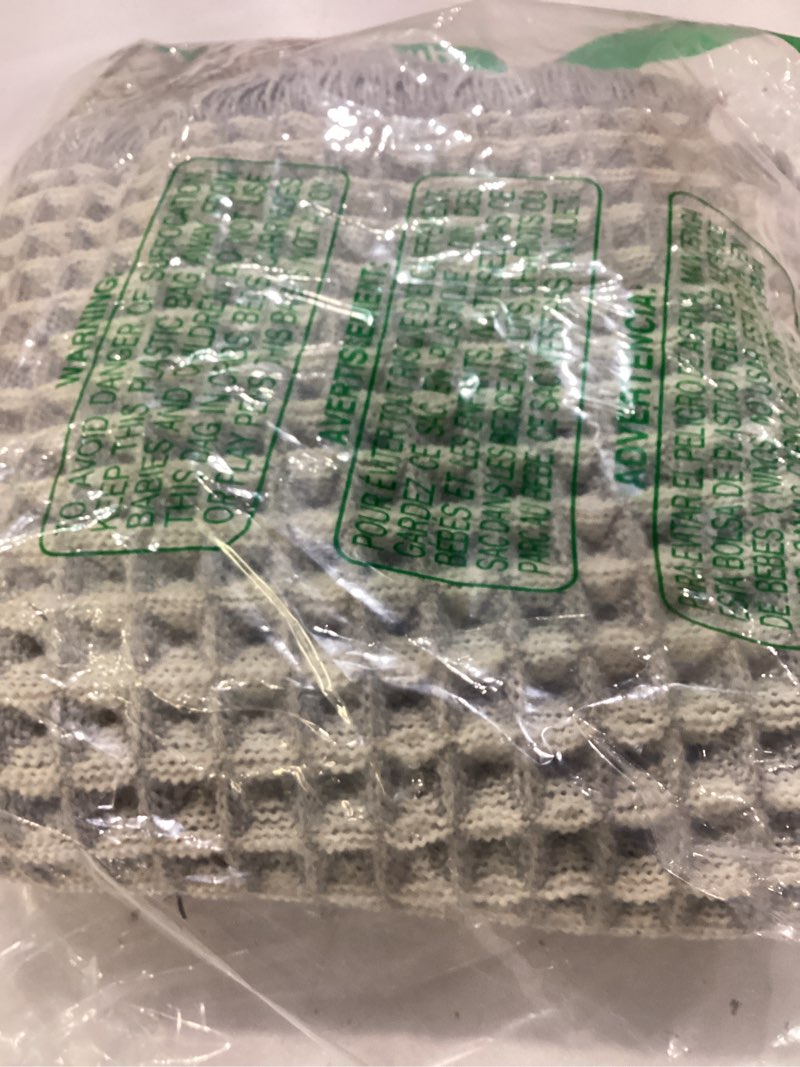 Condition photo showing Good Condition for smiry waffle bath mat 30x20, extra soft absorbent bathroom rugs, non slip machine washable quick dry bath rugs for bathroom floor, tub, shower, home decor accessories, lightgrey & cream