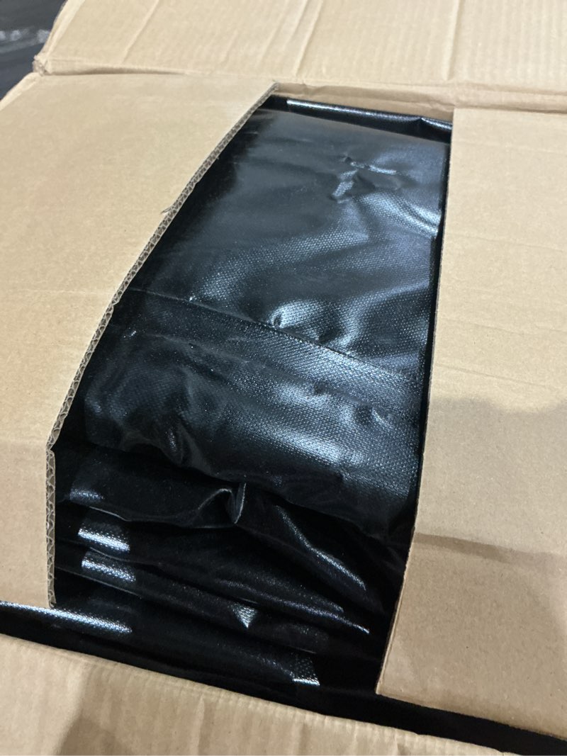 Condition photo showing As Is for 8'6"x22' garage floor mat, heavy duty pvc parking mat for suv