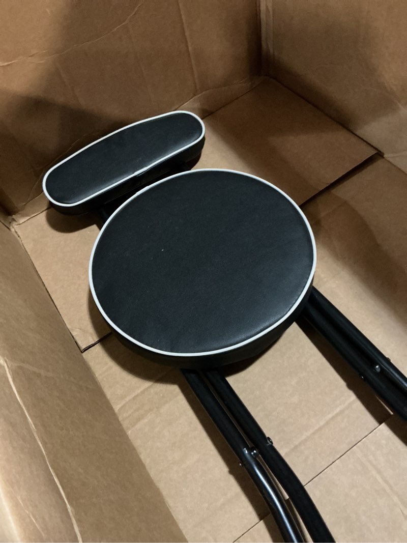 Condition photo showing Good Condition for folding bar stool with backrest