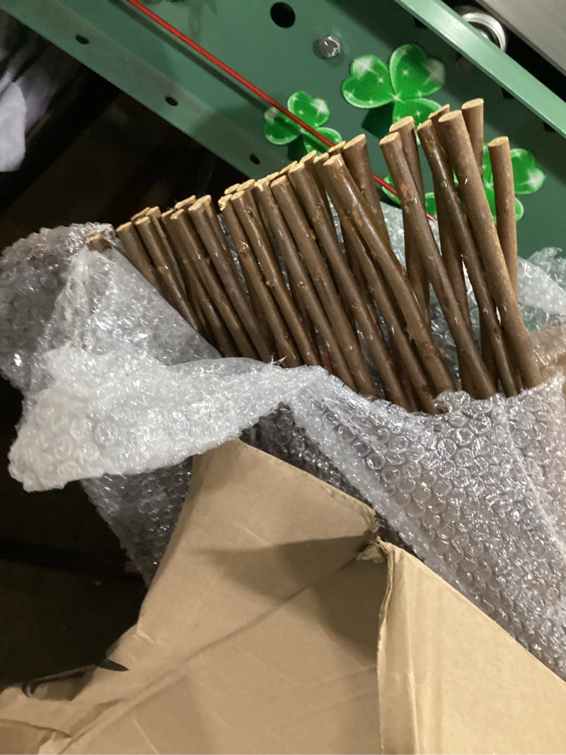Condition photo showing New/Like New for expandable garden trellis plant support willow lattice fence panel for climbing plants vine ivy rose cucumbers clematis 36x92 inch 1