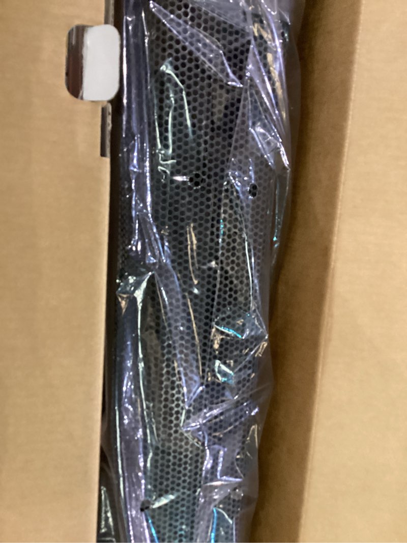 Condition photo showing As Is for Comfort Zone Electric Baseboard Space Heater with Adjustable Thermostat  Dent-Proof Panels  Overheat Protection  Tip-Over Switch  & Stay-Cool Body  Ideal for Home  Bedroom  & Office  1 500W  CZ600BK