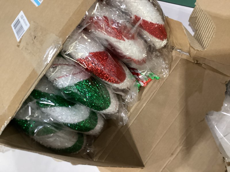 Vercraft 12 Pcs 15.75'' Large Candy Christmas Decorations Red Green Lollipop Candy Giant Decorations