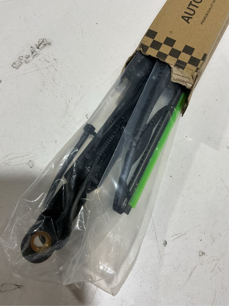 Condition photo showing New/Like New for rear window wiper arm blade set replacement for cadillac escalade,gmc yukon,chevy tahoe suburban,2007-2013 - back windshield wiper accessories oem 15277756 blade:12"