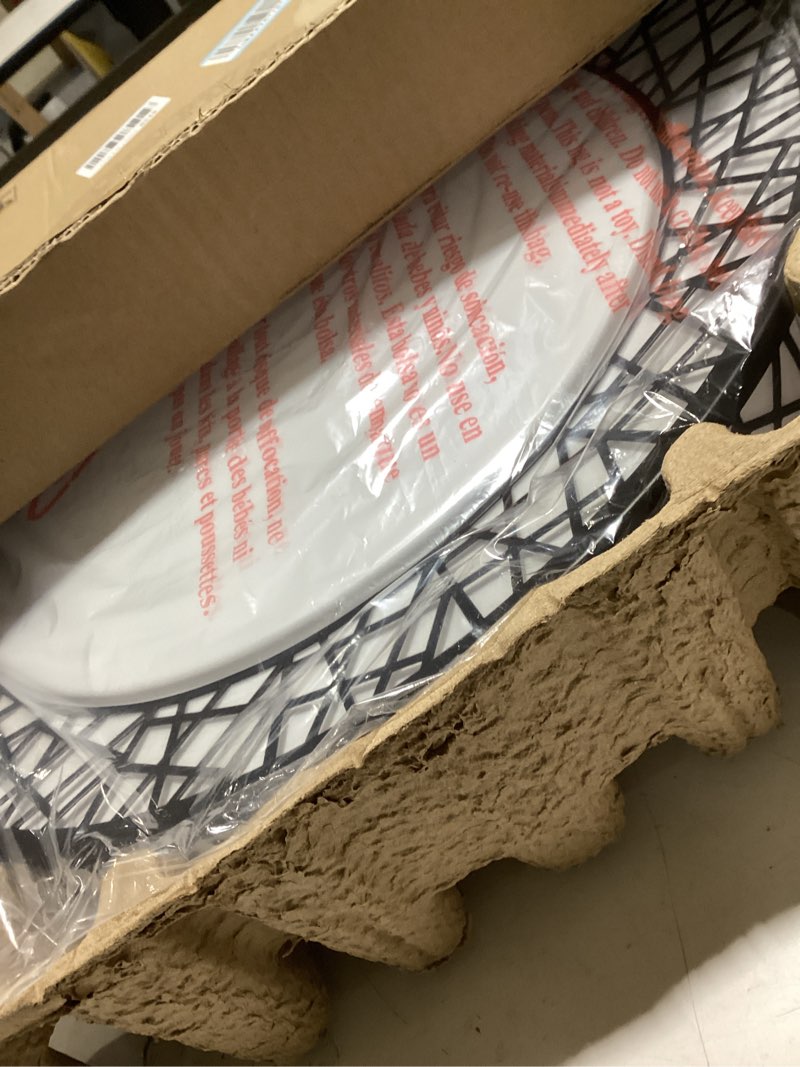 Condition photo showing Good Condition for 18 inch flush mount ceiling light, modern black led ceiling light fixture, 35w 3500lm 2700-6500k adjustable, dimmable ceiling lights for bedroom, kitchen, hallway, bathroom, etl listed 18 inch black