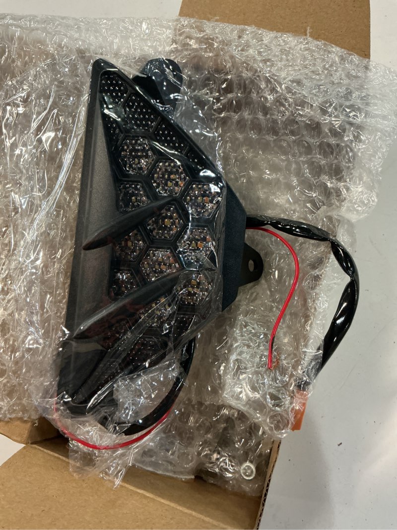 Condition photo showing New/Like New for led front turn signal indicator light for ninja400 13-24, amber turning lamp and white daytime running lights lamp for kawasaki ninja 400 ninja 300 ninja 650 ninja 1000 2013-2024 accessories