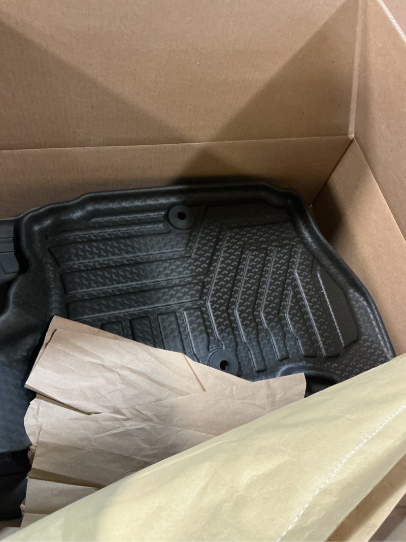 Condition photo showing Good Condition for Mixsuper Floor Mats for Jeep Wrangler 4XE 2021-2024 (Not for 2 Door or JL Unlimited Models) All Weather Floor Liner 2 Row Set Black For | Jeep Wrangler 4XE 2021-2024 | 1st & 2nd Row