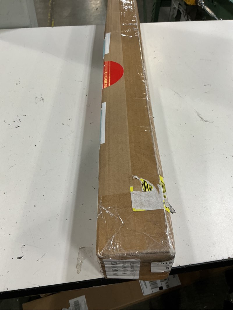 Condition photo showing New/Like New for unittype mahjong mat tube storage bag with 2 rubber outer caps 36 inch long mahjong mat holder clear artwork tube case for board games travel storage-mat not include