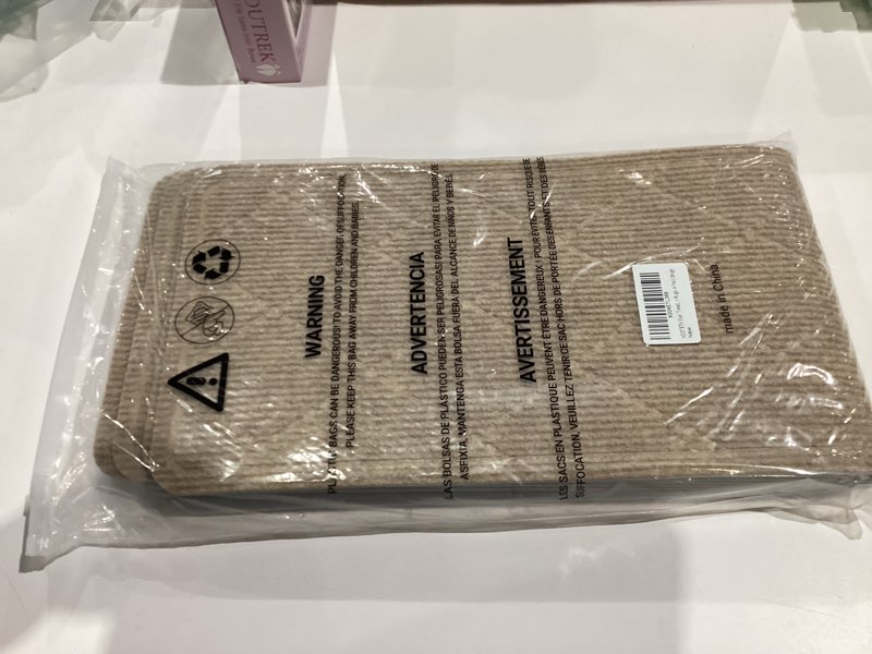 Condition photo showing New/Like New for Stair Treads for Wooden Steps Indoor, 8" X 30" Non Slip Carpet Stair Treads with Reusable Adhesive for Kids Elders and Dogs, Surface Polyester TPR Backing Stair Rugs, 4 Pack Beige 8*30inch Beige 4