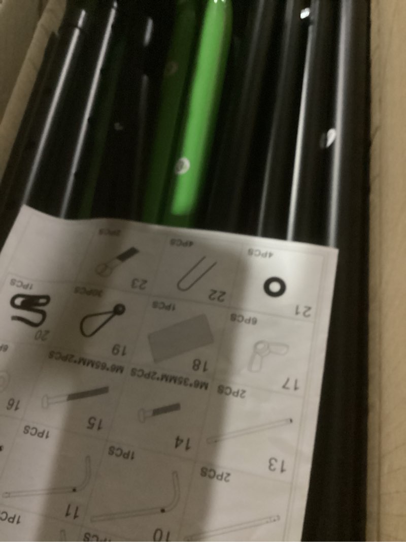 Condition photo showing Good Condition for upgraded volleyball rebounder net 7x4 ft with unique curved steel frame, 7 angles adjustable volleyball practice net training equipment, foldable bounce back net also for lacrosse, baseball, soccer