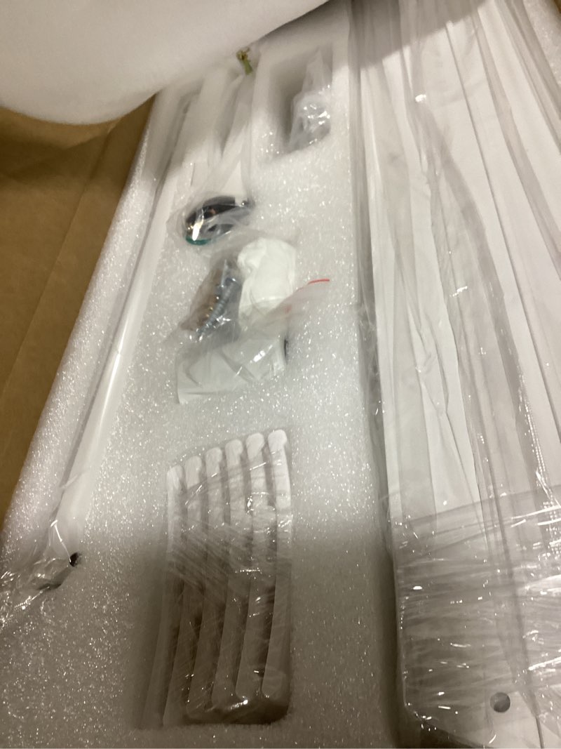 Condition photo showing New/Like New for Ohniyou Ceiling Fan with Lights - 60" Industrial Fan Remote & APP Control, Dimmable, DC Motor, Outdoor Ceiling Fan for Patio Living Room, White White 60inch